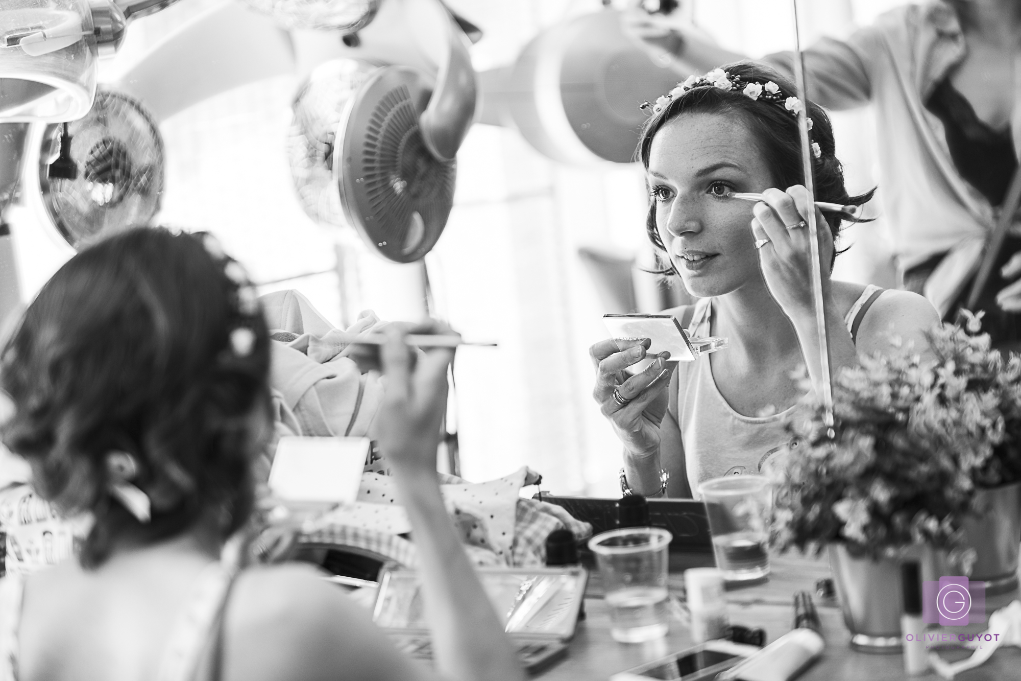 Preparation Mariage Maquillage Coiffage Photographe Versailles