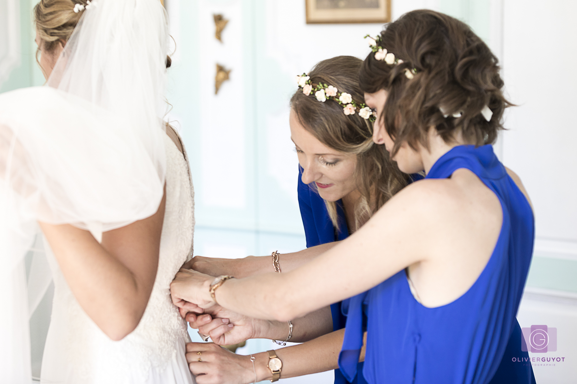 Preparation Mariage Maquillage Coiffage Photographe Versailles